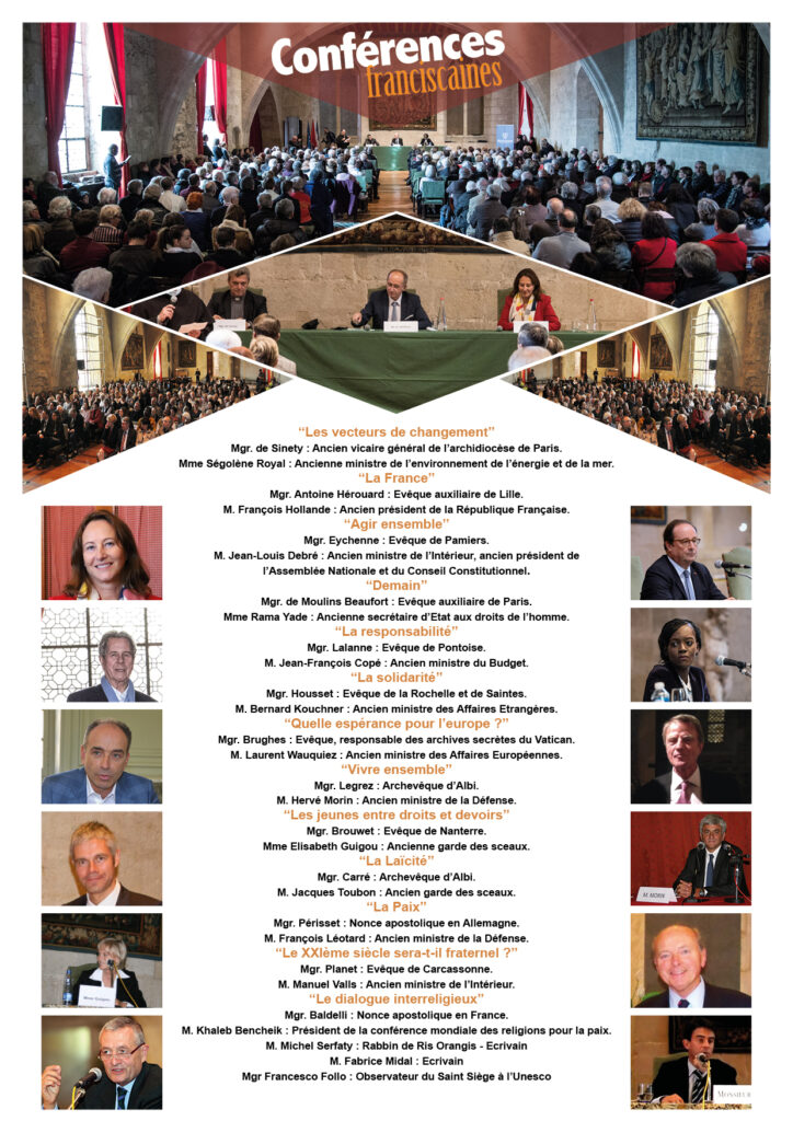 Affiche Conférences Franciscaines 2021